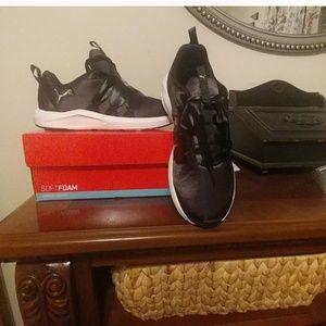 Puma 'Prawl' satin sneakers